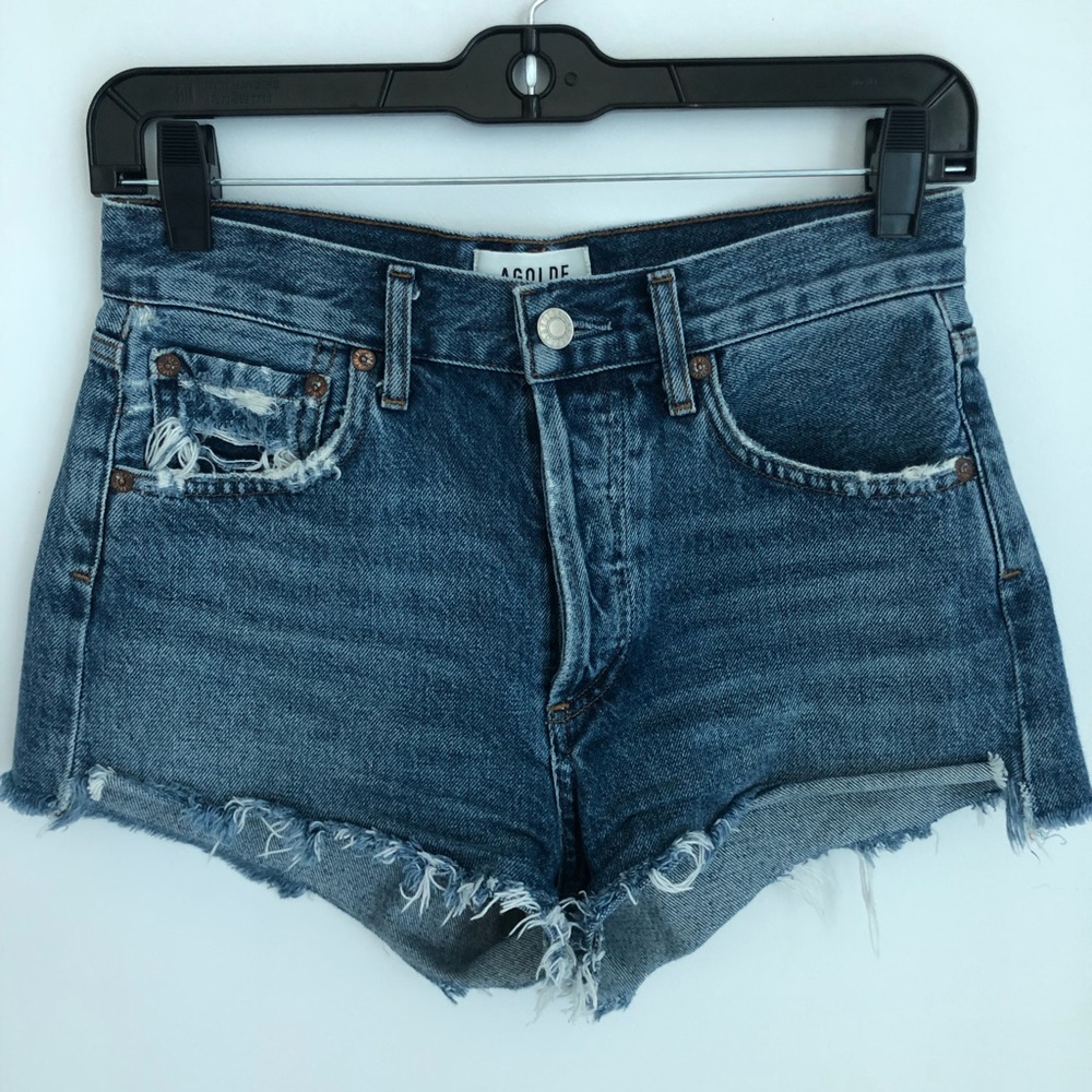 Agolde Parker Jean Denim Shorts
